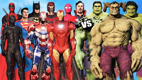 Superheroes Vs Villains The Avengers Vs Justice League And X Men The Return Of The Revenger