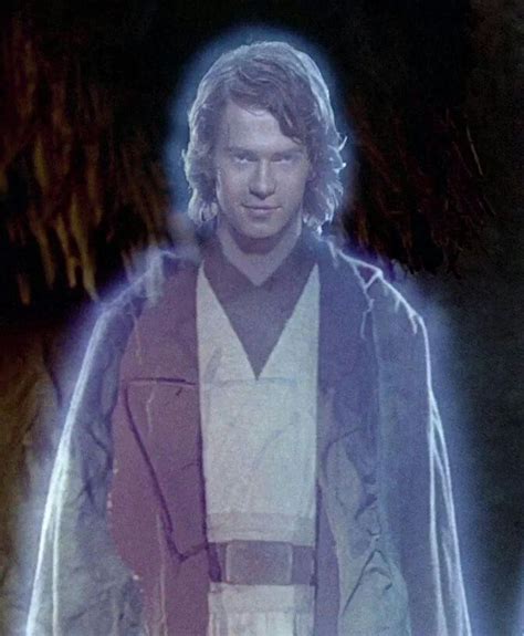 Anakin Skywalkers Force Ghost Return Of The Jedi Star Wars Images