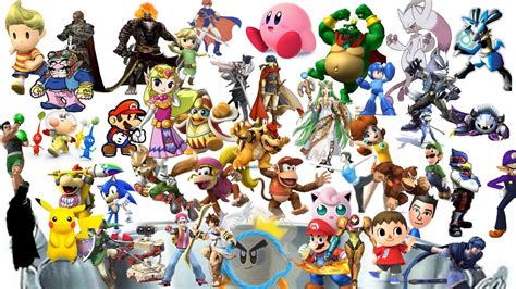 50 Super Smash Bros 4 Character Predictions Youtube