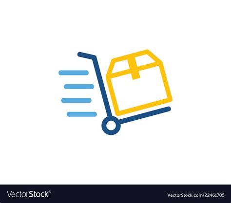 Package Logistic Logo Icon Design Royalty Free Vector Image