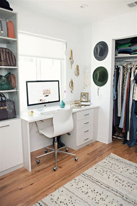 Walk In Closet Office Style Me Grasie Closet And Office Combo