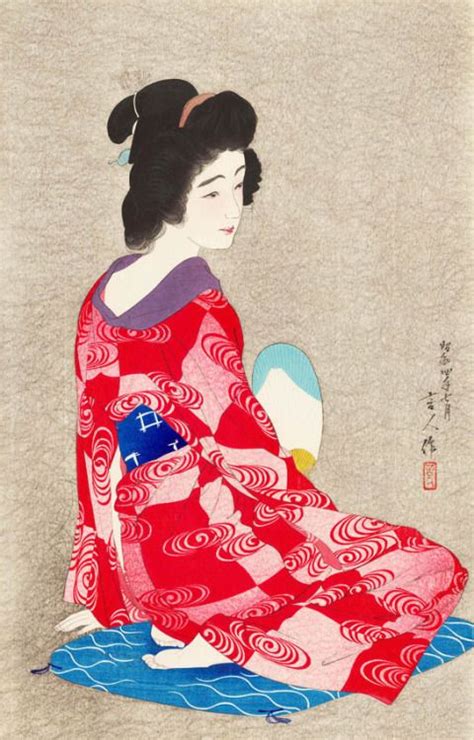 The Kimono Gallery Japanese Vintage Art Japanese Prints Japanese
