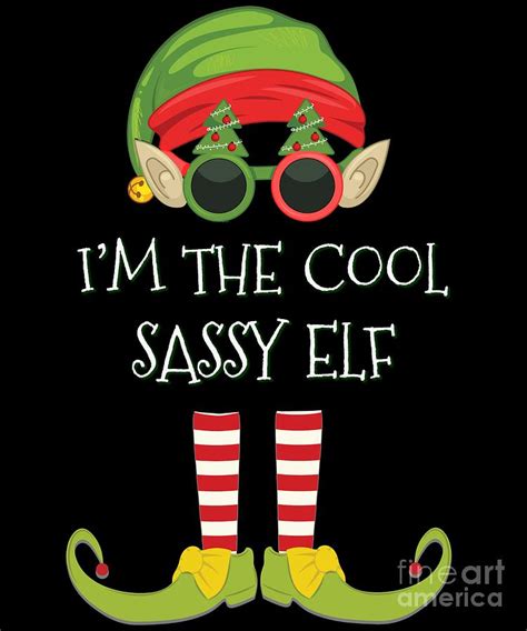 Im The Cool Sassy Elf Digital Art By Jose O Pixels