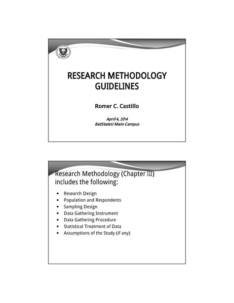 Methodology the primary research method for this study is literature review and conceptual modeling. (PDF) Research Methodology Guidelines