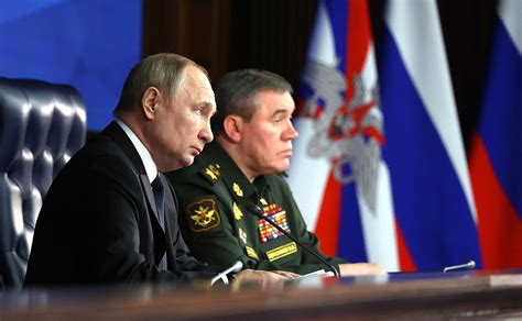 Meeting Of Defence Ministry Board President Of Russia