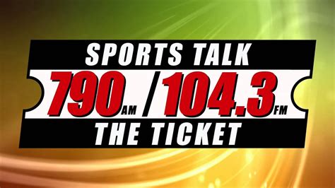 Am 790 And Fm 1043 The Ticket Sports Radio In South Florida Youtube