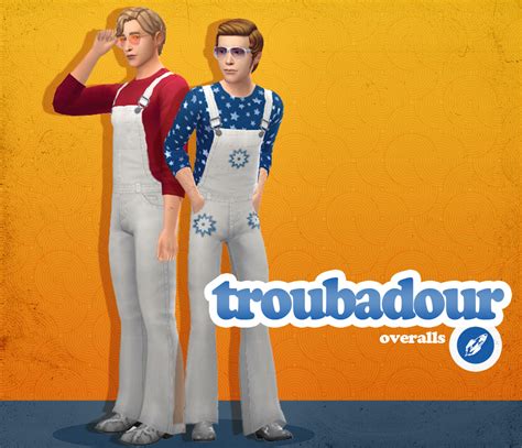 Download Mediafire Sims 4 Male Clothes Overalls Outfit Masculine