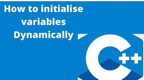 How To Assign Values To Variables At Run Time Dynamic Initialisation