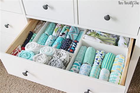 Nursery Dresser Organization Two Twenty One Bloglovin