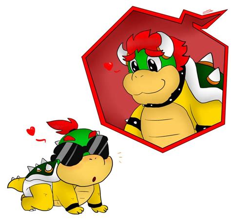 Baby Bowser Jr Being Cute By Natsuko The Mun On Deviantart Bowser