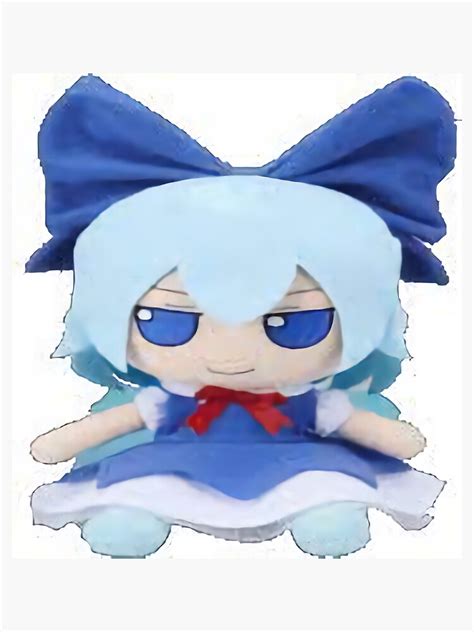 Pegatina Cirno Fumo Peluche Fumo Fumo De Nimnom123 Redbubble