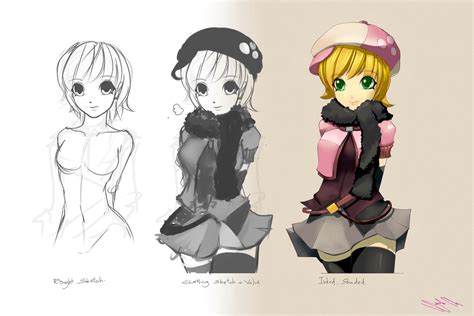Anime Character Design By Gumustdo On Deviantart