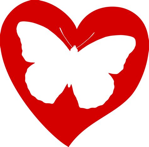 Clipart Heart Butterfly Picture 553891 Clipart Heart Butterfly
