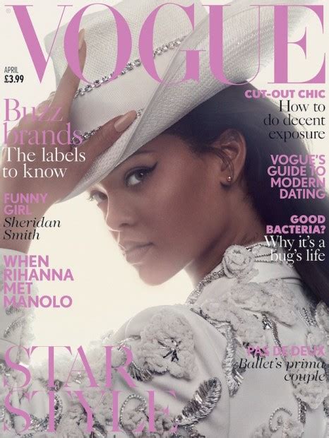 Rihanna Covers British Vogue Hiphopdx
