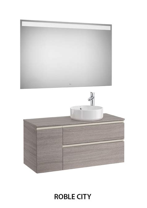 Mueble De Baño The Gap Standard Con Encimera 2 Cajones Y 1 Puerta Roca