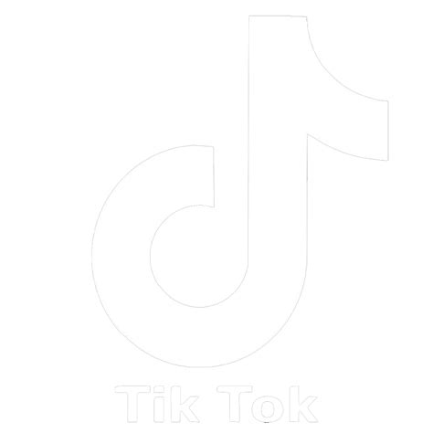 Transparent Png Tiktok Logo White Tiktok Logo Farbverlauf Umriss