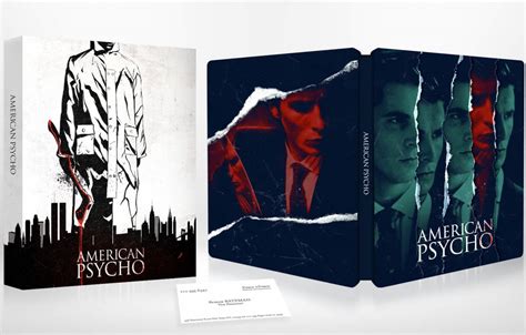 classic horror satire american psycho is getting a brilliant looking new 4k steelbook release