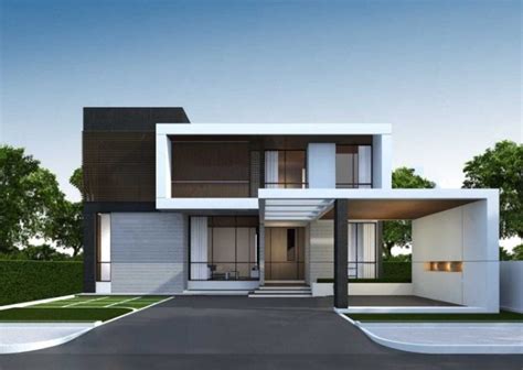 Tips desain atap rumah minimalis modern : Desain Rumah Minimalis Atap Datar 5 - interistik