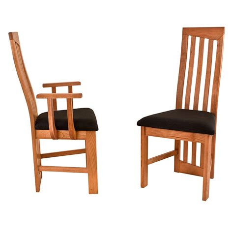 Shop online for chairs and benches in modern upholstery such as velvet, leather and rattan. Modern High Back Dining Chairs - Vermont Woods Studios