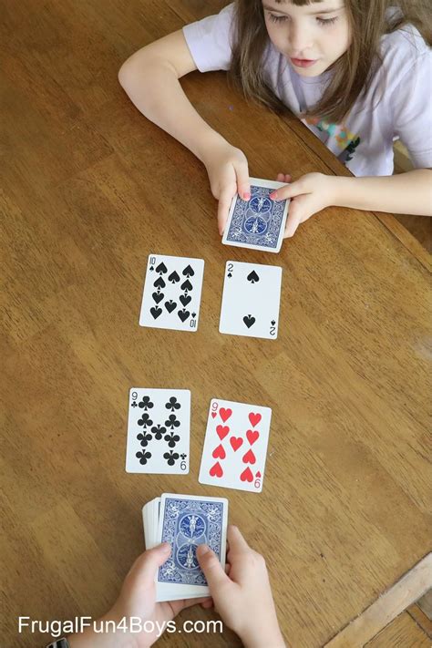 First Grade Math Games Addition Card Games Frugal Fun For Boys And