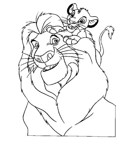 Coloring Page - The lion king coloring pages 107