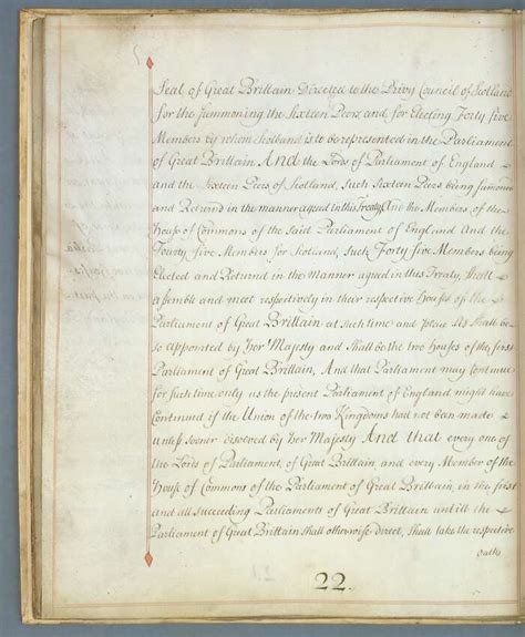 Articles Of The Act Of Union 1707 Scotlandspeople