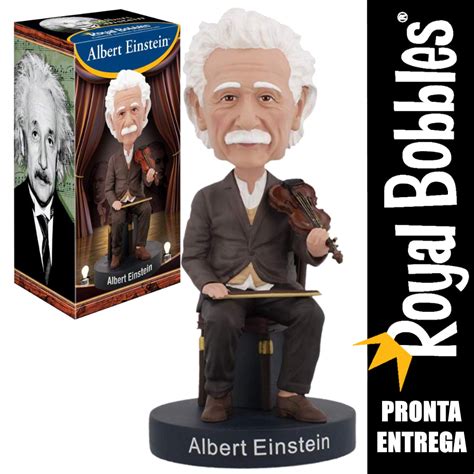 Albert Einstein Bobblehead Royal Bobbles
