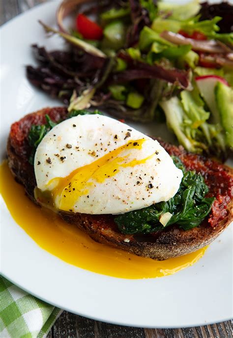 Poached Eggs On Nduja Toasts Italian Food Forever