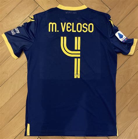 Hellas Verona Fc Home Football Shirt 2019 2020 Sponsored By Sinergy