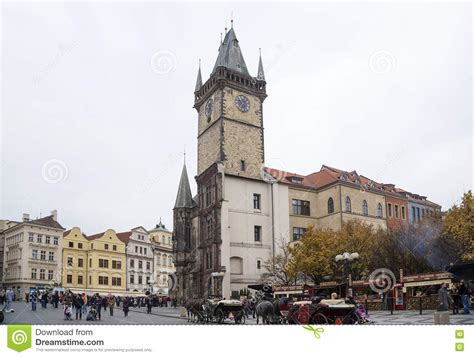 Old Town City Hall In Prague Czech Republic Editorial Stock Photo