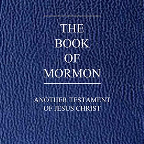 The Book Of Mormon Audible Audio Edition Joseph Smith