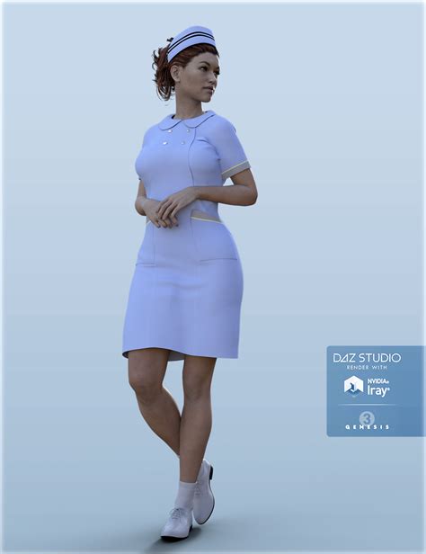 Handc Nurse Uniform For Genesis 3 Female S Daz 3d