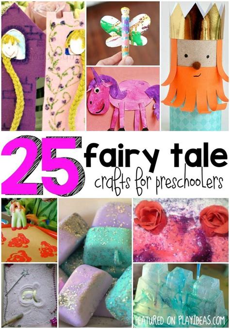 25 Fairy Tale Crafts For Preschoolers Play Ideas Fairy Tales