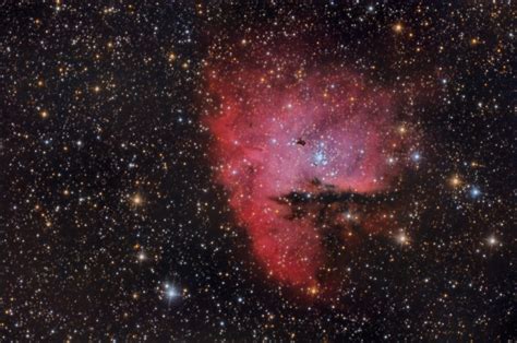 Visión Estelar Ngc 281 Nebulosa Pacman O Comecocos