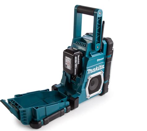 Makita Dmr108 Επιτραπέζιο Ραδιόφωνο Ρεύματος Μπαταρίας με Bluetooth