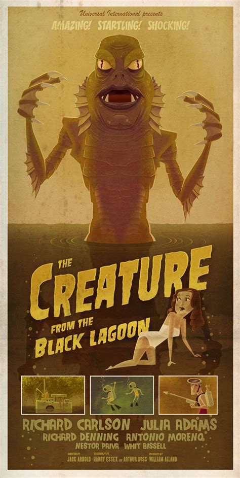 The creature from the black. JAMES GILLEARD: STORE NOW OPEN