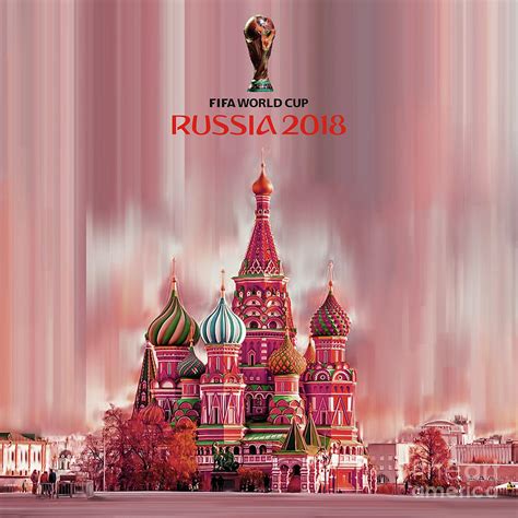 Fifa World Cup 2018 Russia Painting By Gull G Fine Art America