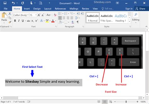 So you just need to add a line specifying the font color in. How to Change Font Size in Word - Word Tutorial