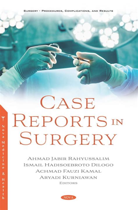 Case Reports In Surgery Nova Science Publishers