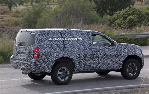 Nissan Spied Testing New 2018 Suv Based On Navara Np300 Truck Carscoops