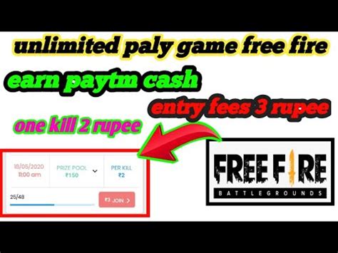 The reason for garena free fire's increasing popularity is it's compatibility with low end devices just as. Freefire turnament entry free in Tamil |2020 new earning ...