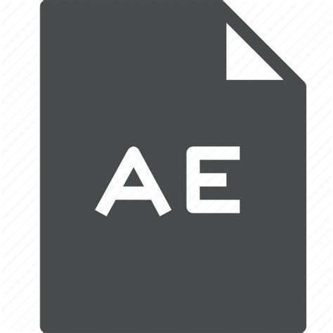 Adobe Ae After Effects Document File Icon