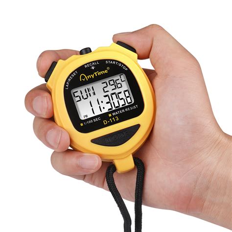 Digital Clock With Stopwatch