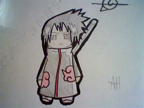 Chibi Sasuke Drawing By Xgrimmjow14 On Deviantart