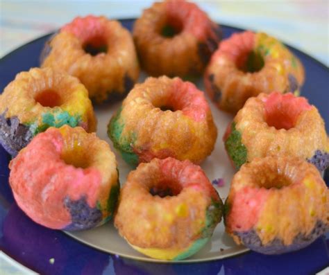 Mini pumpkin bundt cakes are baked in a mini bundt pan and then sandwiched together to get the shape of a pumpkin. Springtime Mini Bundt Cakes #Recipe | Building Our Story