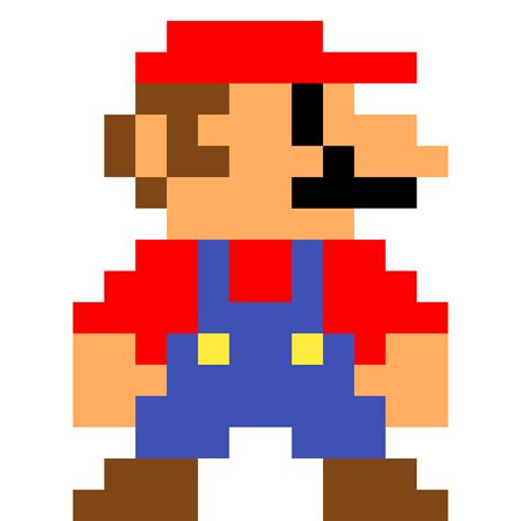 Super Mario Bros Pixel Art Paper Mario Png Clipart Art Drawing Reverasite