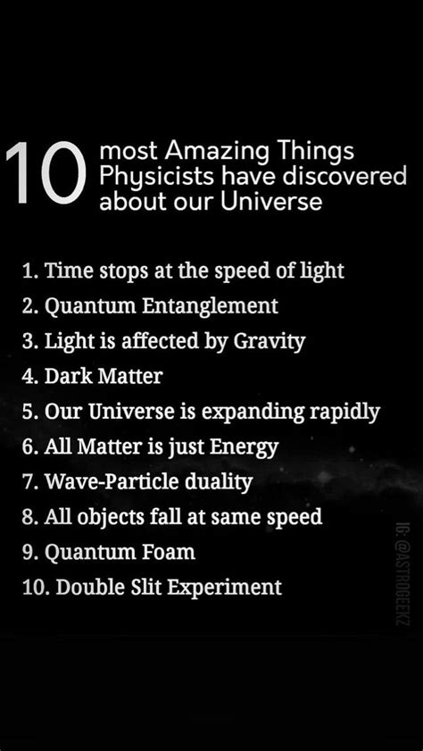 The 10 Most Amazing Things Phuctists Have Discovered About Our Universe