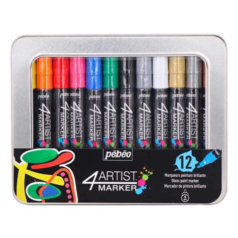 Marqueur Artist P B O Coffret Couleurs L Huile