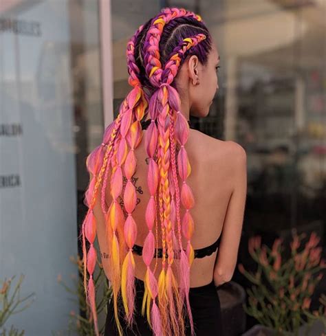 Hot Shot Braids Finalists 2019 Rave Hair Coachella Hair Braided Hairstyles