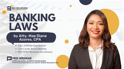 Banking Laws With Atty Mae Diane Azores Cpa In Partnership With Nfjpia Youtube